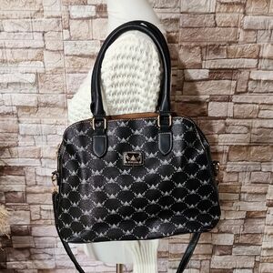 Wendy Keen Black Patterned Women's Handbag